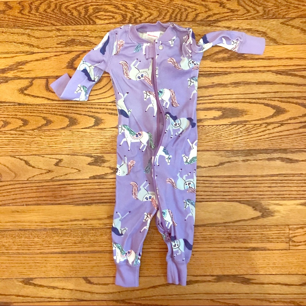 Hanna Anderson purple pajamas